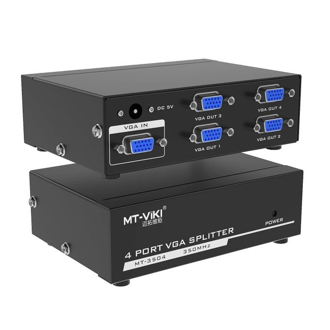 Smart 4 Ports VGA Splitter (1 Entrée Vers 4 Sorties)