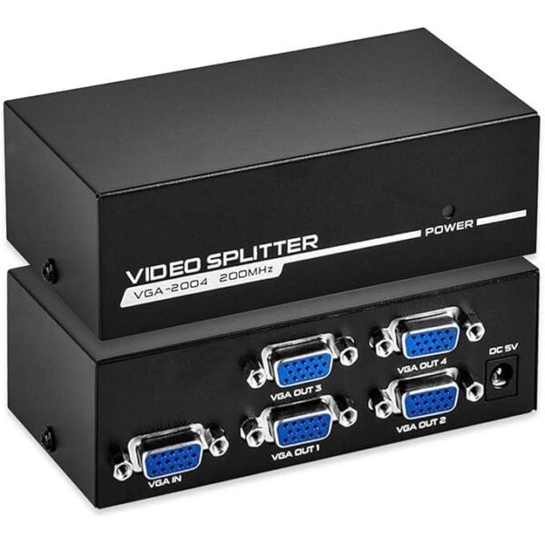 Smart 4 Ports VGA Splitter (1 Entrée Vers 4 Sorties)