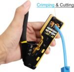 Solsop Pass Through RJ45 Crimp Tool Kit Ethernet Crimper CAT5 Cat5e Cat6 Crimping Tool Kit