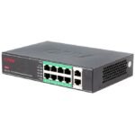 SWITCH 8 PORTS POE+2 PORTS UPLINK
