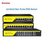 SWITCH POE 4 PORTS