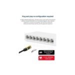 Switch réseau Ethernet 8 ports 100M