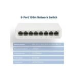 Switch réseau Ethernet 8 ports 100M
