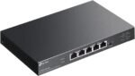TP-Link 16 Port Gigabit Ethernet Network Switch, Desktop/ Wall-Mount, Fanless, Sturdy Metal w/ Shielded Ports, Traffic Optimization, Unmanaged (TL-SG116)