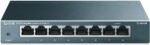 TP-Link 8 Port Gigabit Ethernet Network Switch - Ethernet Splitter | Plug & Play | Fanless | Sturdy Metal w/ Shielded Ports | Traffic Optimization | Unmanaged | Lifetime...