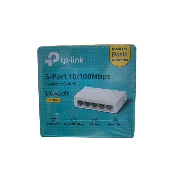 TP Link DESKTOP SWITCH 5-PORT 10/100 Mbps