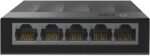 TP-Link Litewave 5 Port Gigabit Ethernet Switch | Desktop Ethernet Splitter | Unshielded Network Switch | Plug & Play | Fanless Quiet | Unmanaged (LS1005G)