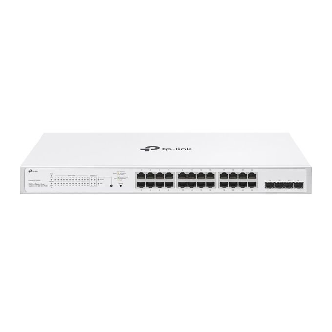 TP-Link Smart Switch Gigabit 28 ports avec 24 ports PoE+ - Festa FS328GP - 4 x SFP