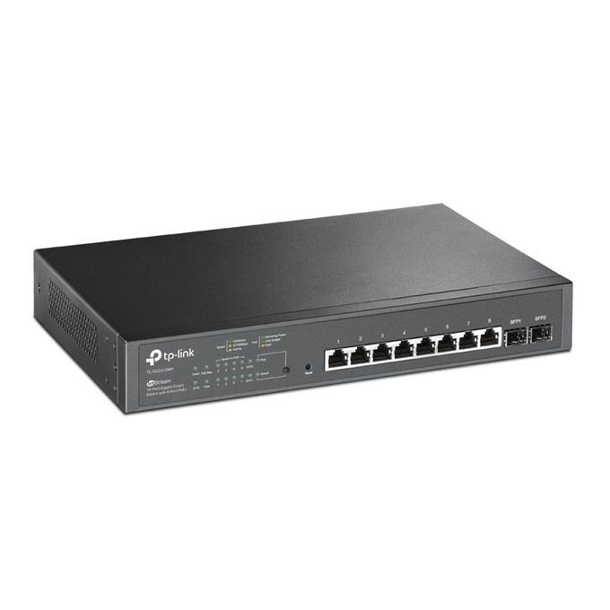 TP-Link Smart Switch JetStream 10 ports Gigabit avec 8 ports PoE+ - TL-SG2210MP