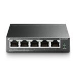 TP-Link TL-SG1005P, 5 Port Gigabit PoE Switch, 4 PoE+ Ports @65W, Desktop, Plug & Play, Sturdy Metal w/ Shielded Ports, Fanless, QoS & IGMP Snooping