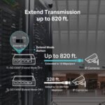 TP-Link TL-SG1005P, 5 Port Gigabit PoE Switch, 4 PoE+ Ports @65W, Desktop, Plug & Play, Sturdy Metal w/ Shielded Ports, Fanless, QoS & IGMP Snooping