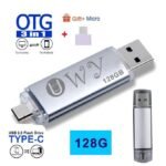 UWY 128G OTG multi-fonction USB flash drive TYPE-C interface