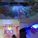 UWY Electronic pointer + verify the authenticity of the banknote + lighting + writing +U disk
