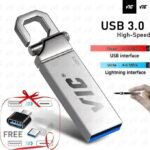 VIC ♛128Go USB3.0 Clés USB métal, Disque USB portable étanche