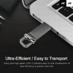 VIC ♛128Go USB3.0 Clés USB métal, Disque USB portable étanche