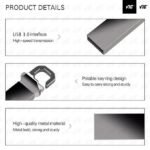 VIC ♛128Go USB3.0 Clés USB métal, Disque USB portable étanche