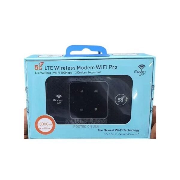 Wifi Pocket Universel LTE Wireless 3.000 Mah 12H Autonomie